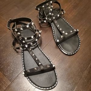Studded Sandals